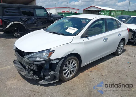 2019 Nissan Sentra Sv z USA, uszkodzony, nr VIN 3N1AB7AP3KY427879